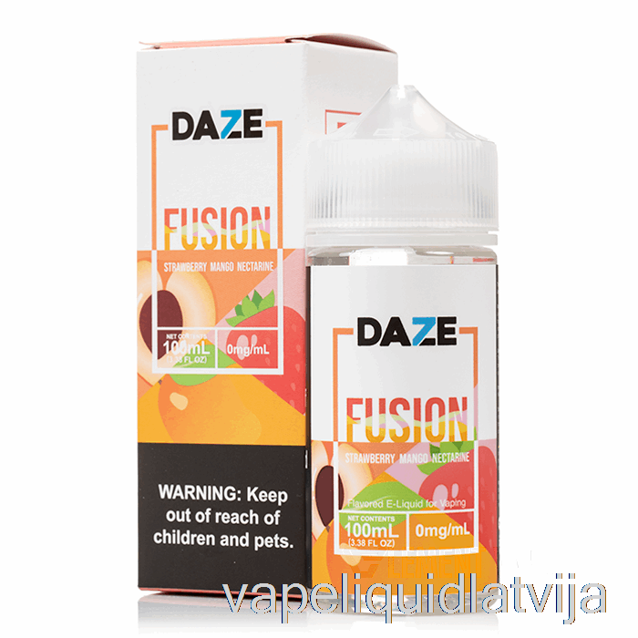 Zemeņu Mango Nektarīns - 7 Daze Fusion - 100ml 0mg Vape šķidrums